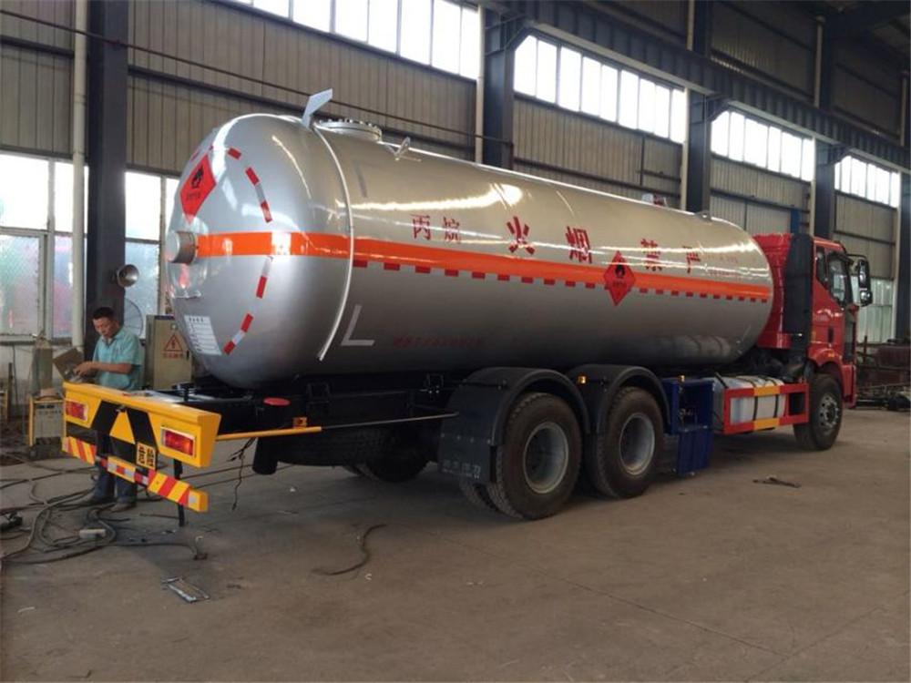 6*4 25 Cbm Lpg Gas Tank Truck, LPG Tanker