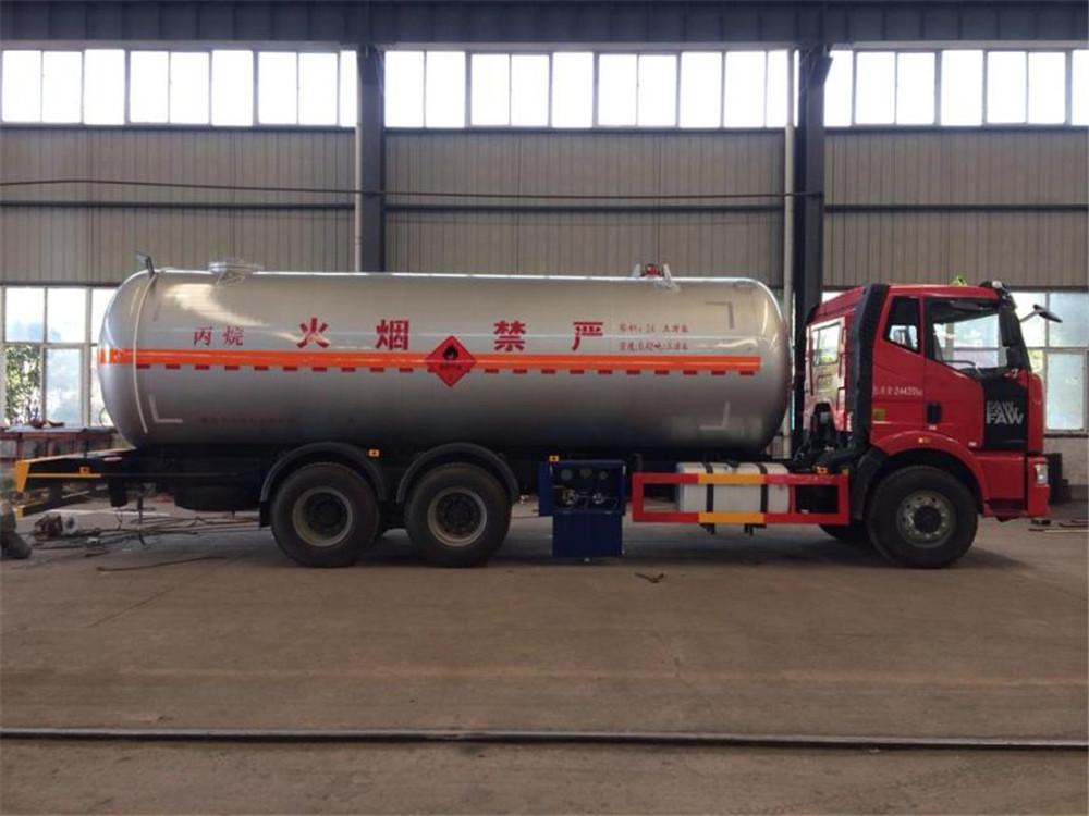 25 cbm lpg gas tank truck