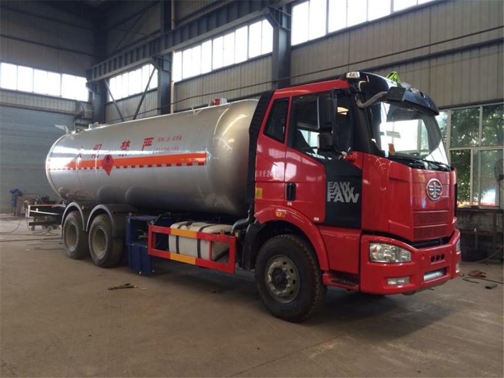 6*4 25 Cbm Lpg Gas Tank Truck, LPG Tanker