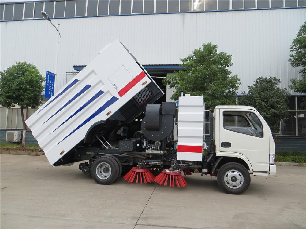 Dongfeng 3 Ton Vacuum Sweeper, Sweeper Truck