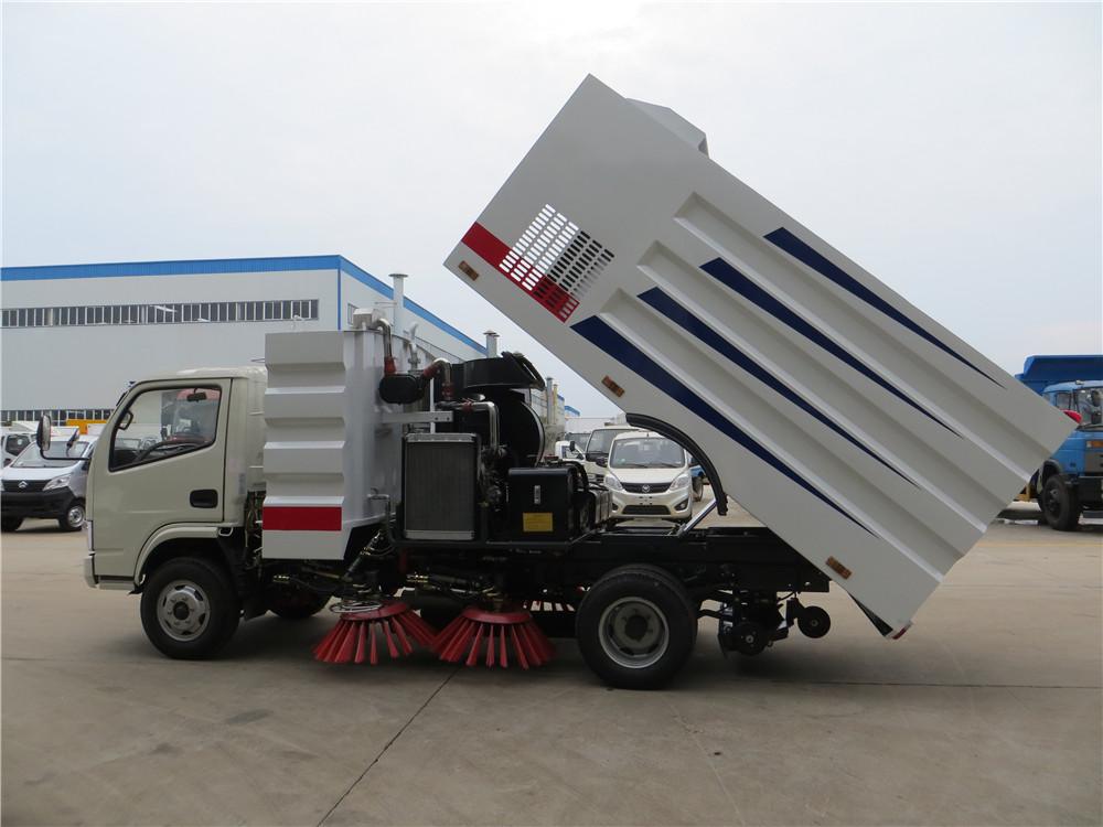 Dongfeng 3 Ton Vacuum Sweeper, Sweeper Truck