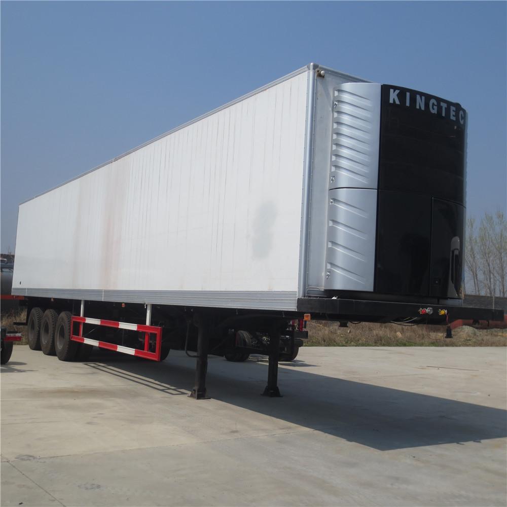 3 Axle 50 Ton Reefer Semi Trailer, Refrigerated Truck