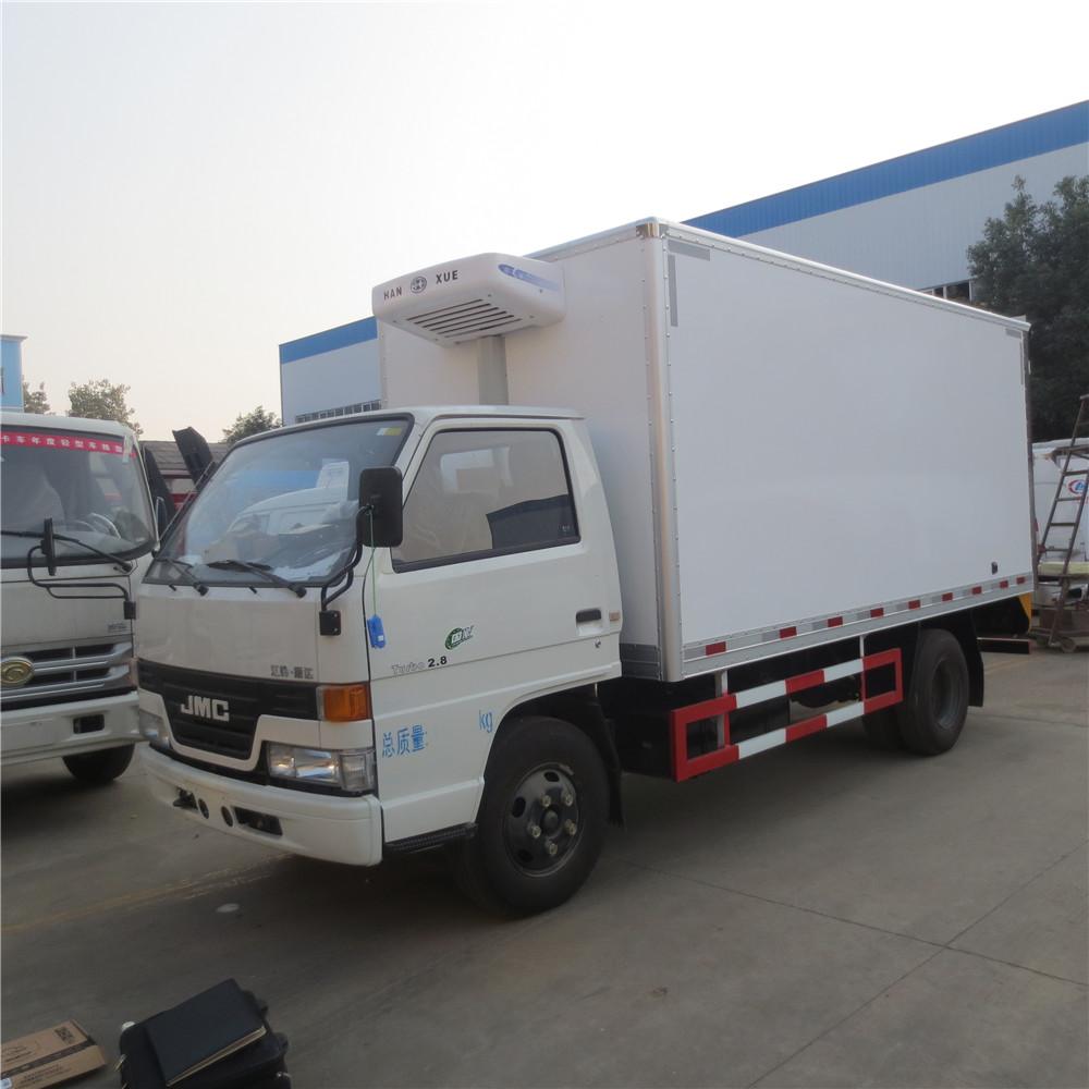 Jmc 3 Ton Fish Freezer Truck, Refrigerated Truck