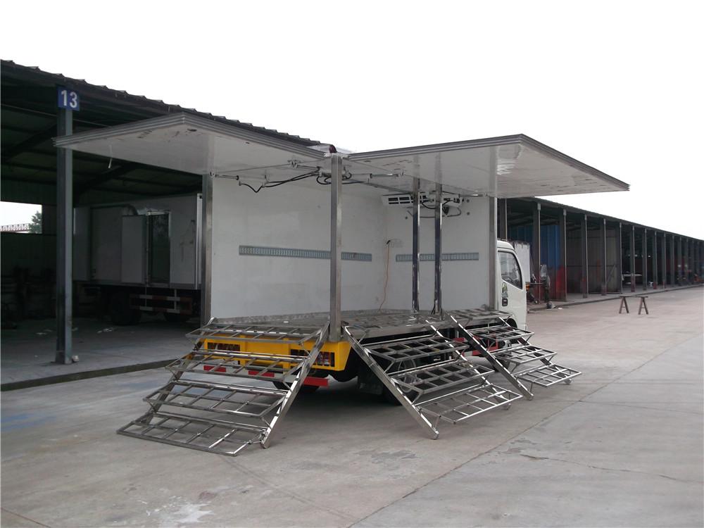 Dongfeng Vegetable Freezer Refrigerated Trruck, Refrigerated Truck