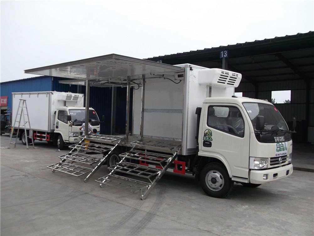 Dongfeng Vegetable Freezer Refrigerated Trruck, Refrigerated Truck