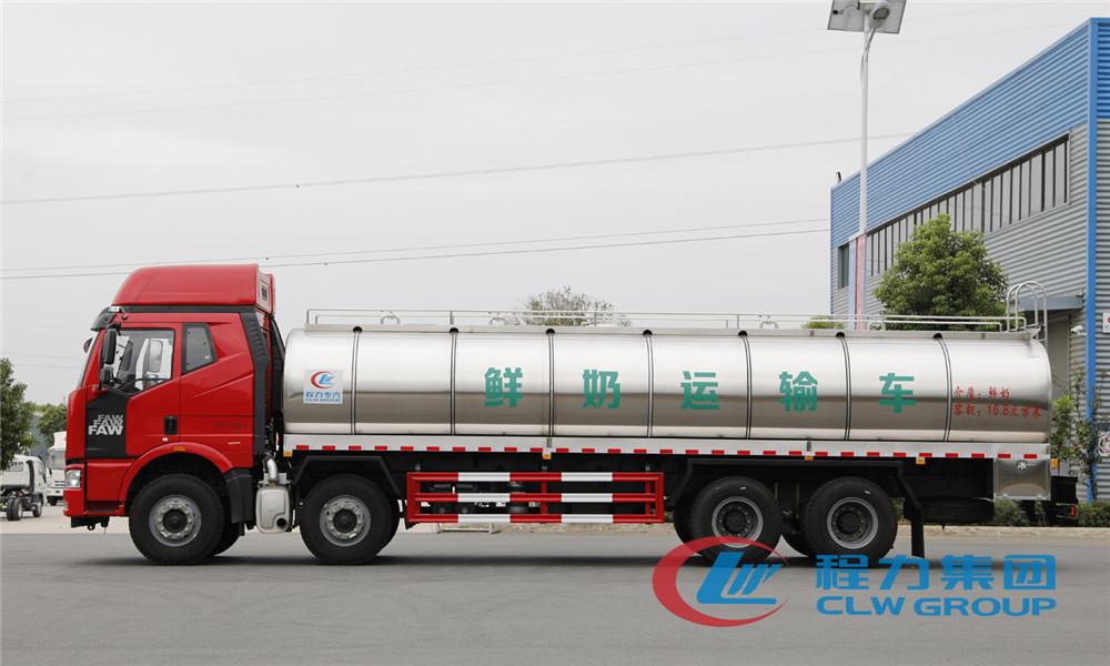 Faw 30000 Liters Milk Tank Truck, Fuel Tanker