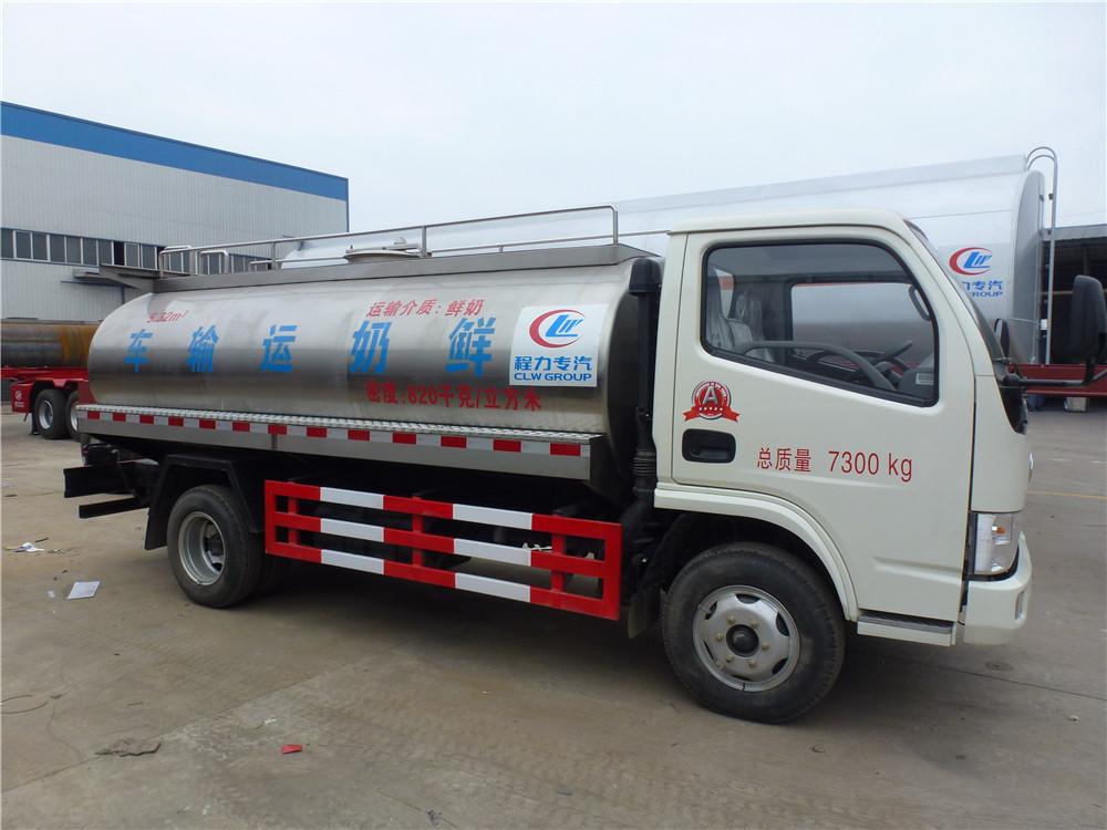 5 cbm liquid food tank truck