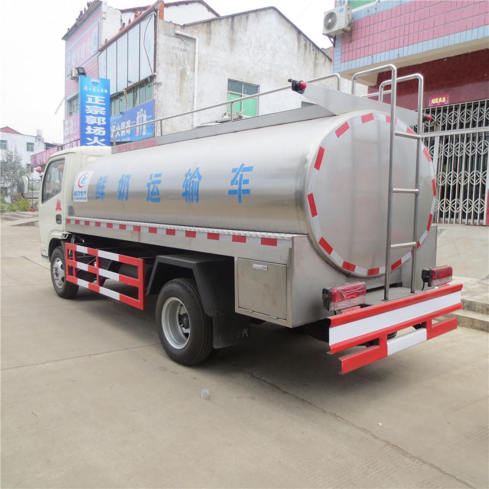 Dongfeng 5 Cbm Liquid Food Tank Truck, Fuel Tanker