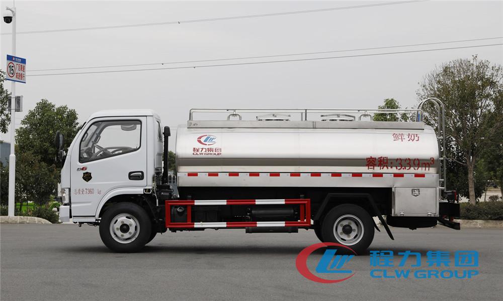 Dongfeng 5000 Liters Milk Truck, Fuel Tanker