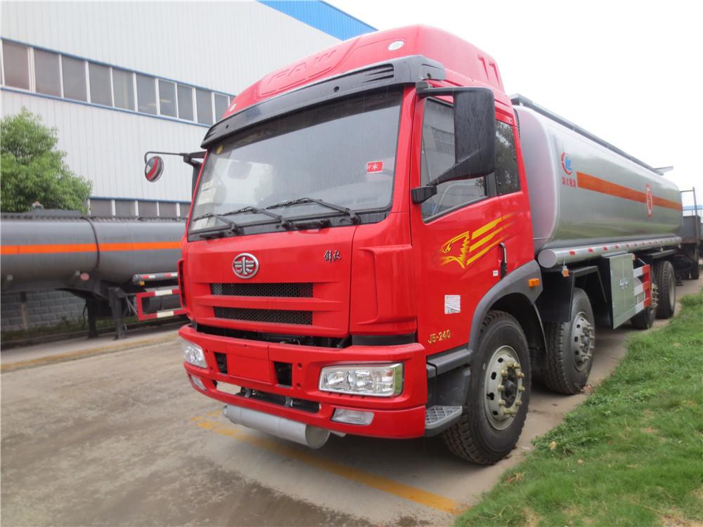 Faw 8*4 Gasoline Oil Dispenser Truck, Fuel Tanker