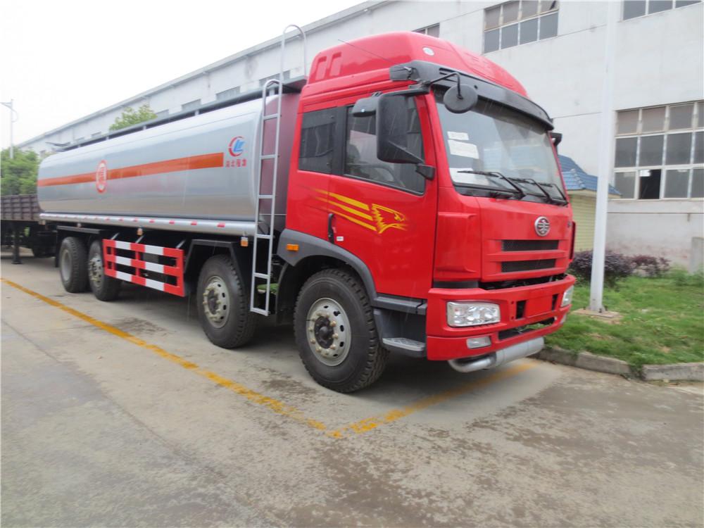 Faw 8*4 Gasoline Oil Dispenser Truck, Fuel Tanker