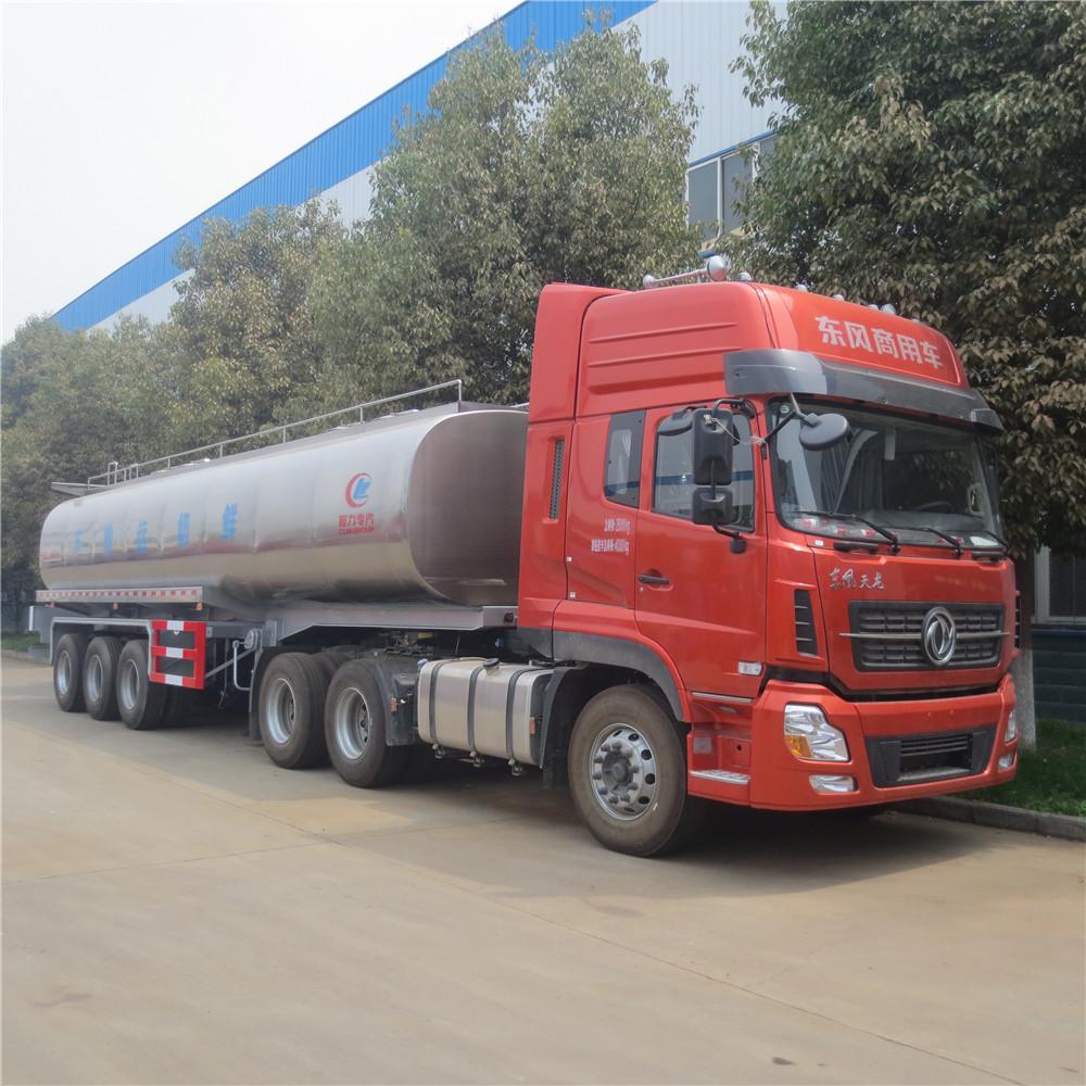 40 Cbm Milk Tank Semi Trailer, Fuel Tanker