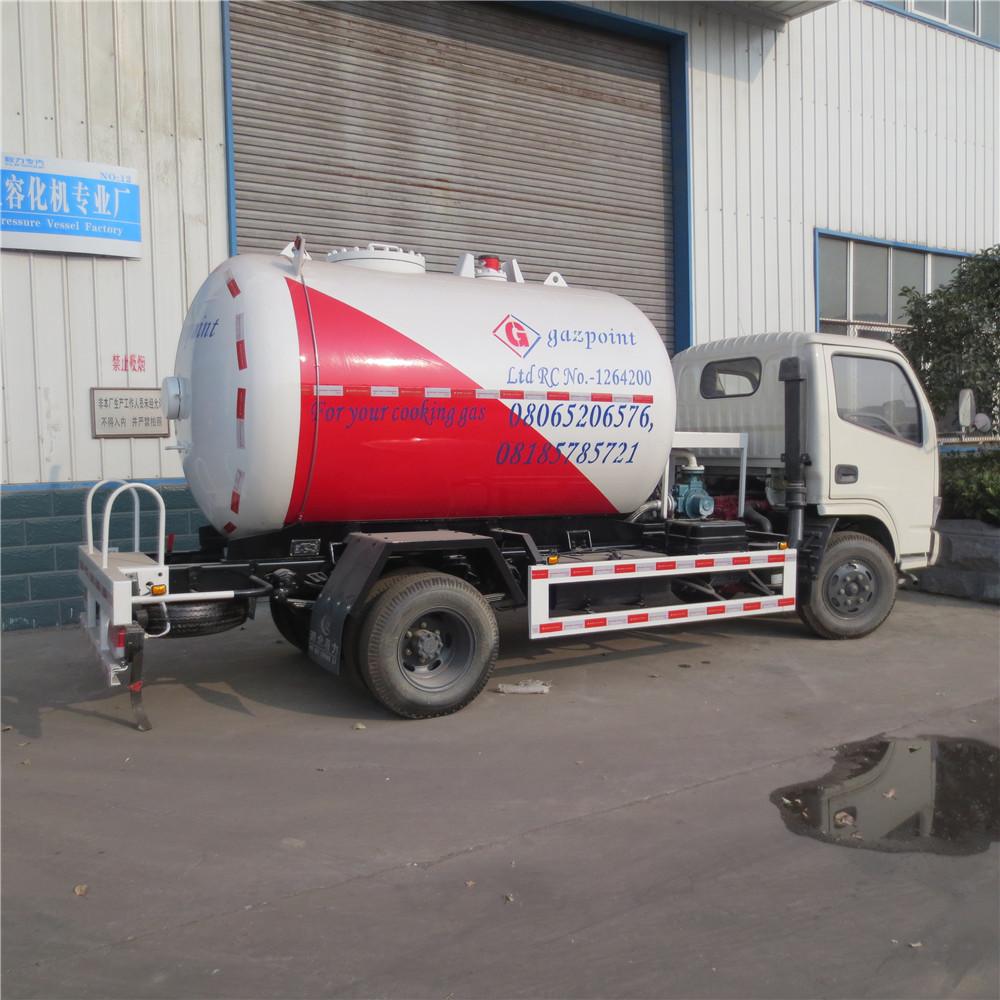 dongfeng lpg dispenser truck