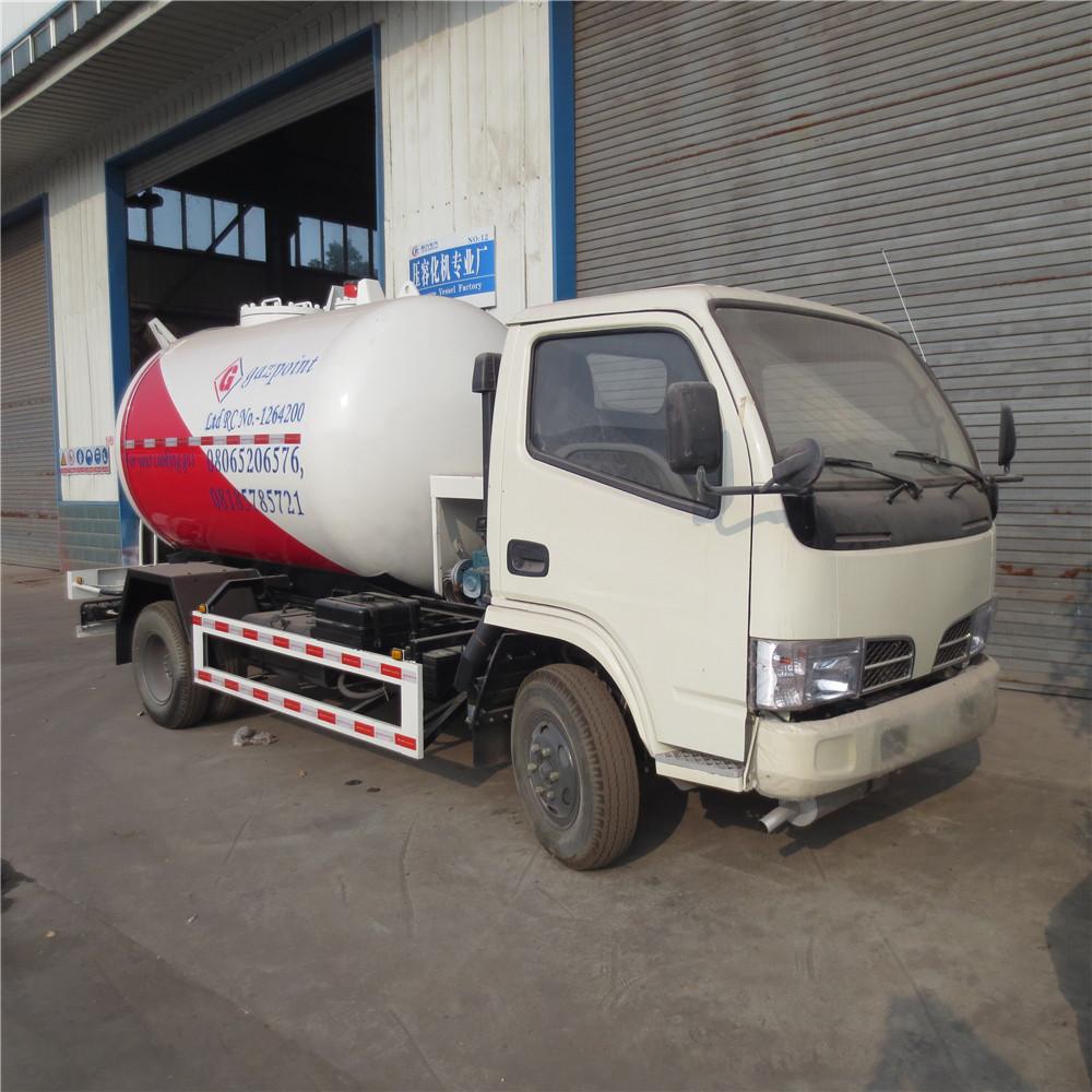 6 Wheel 5 Cbm Lpg Dispenser Truck, LPG Tanker