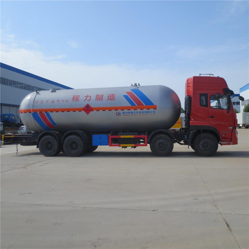 8*4 35 Cbm Lpg Transport Truck, LPG Tanker