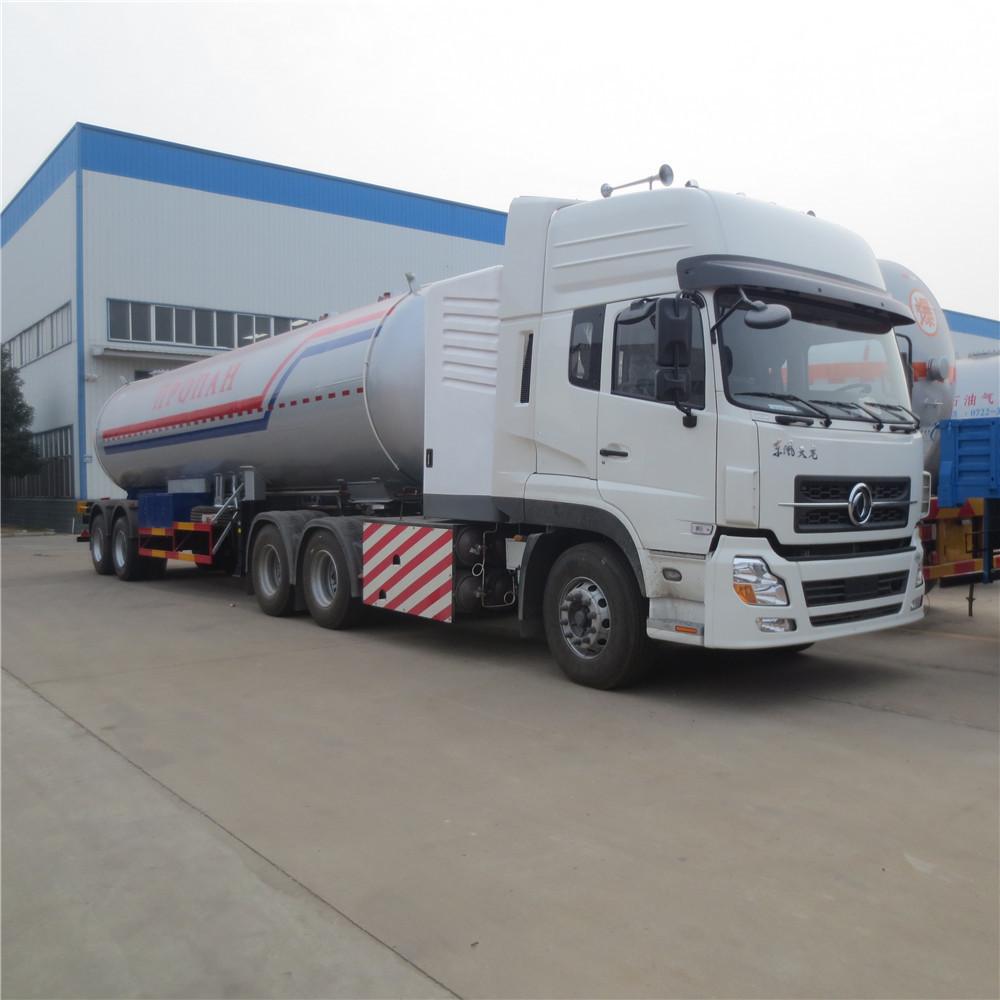 2 Axle 40.5 Cbm 17 Ton Lpg Tanker Semitrailer, LPG Tanker