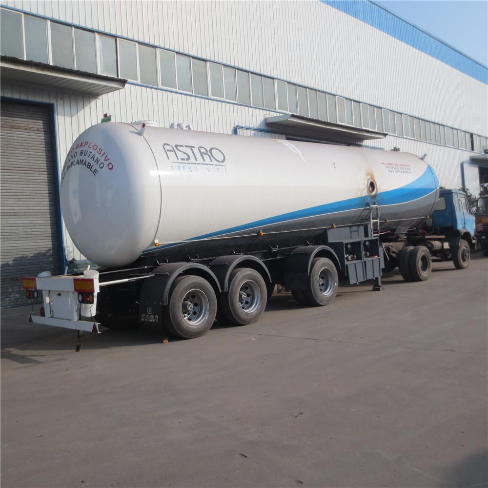 58.5 M3 24.5 Ton Lpg Tank Semi-trailer, LPG Tanker