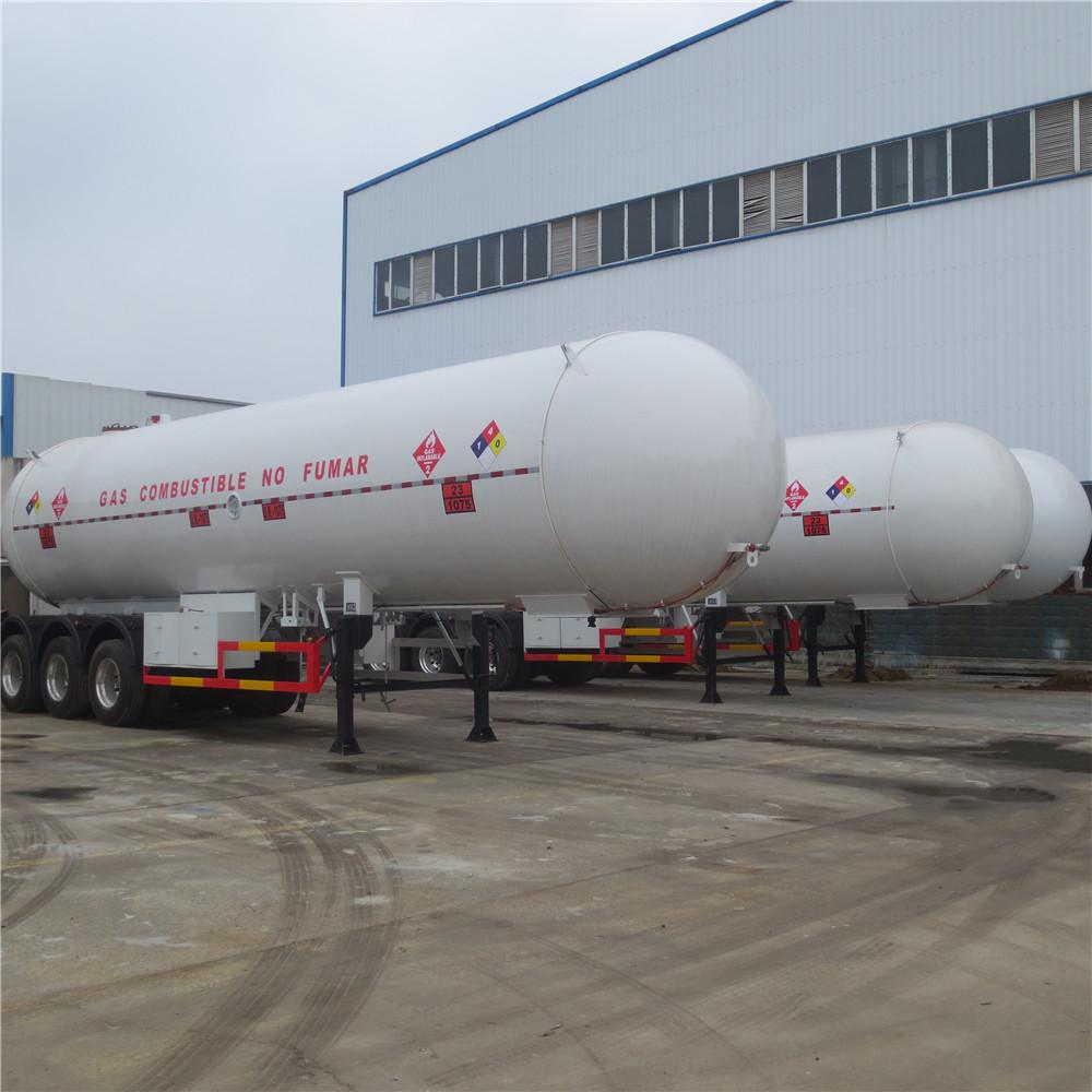 59.5 M3 25ton Lpg Semitrailer, LPG Tanker