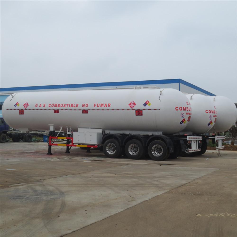 59.5 M3 25ton Lpg Semitrailer, LPG Tanker