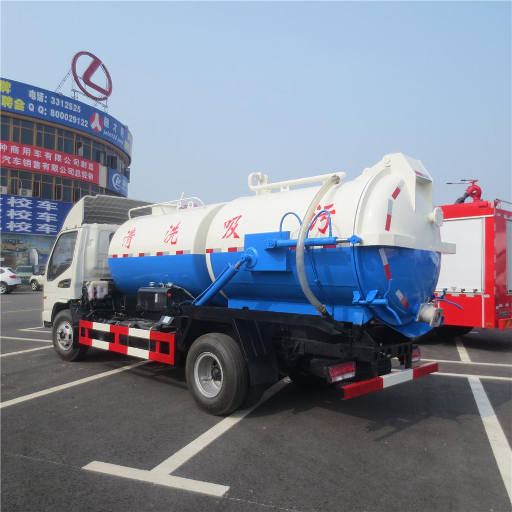 Jac 5 Cbm Sewage Tanker, Vacuum Suction Cleaning Truck