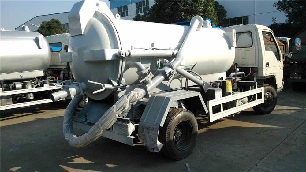 Forland 3 Cbm Sewage Sucking Truck, Vacuum Suction Cleaning Truck