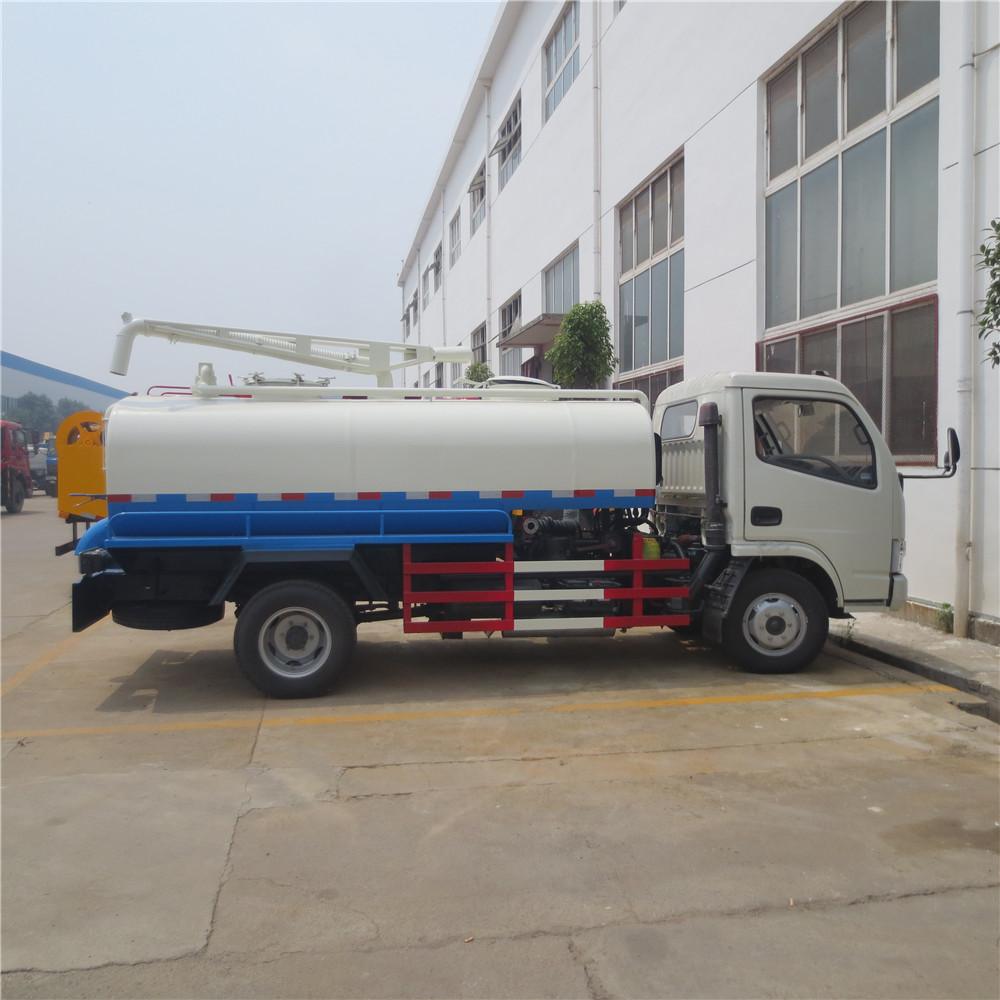 Dongfeng 4 Cbm Fecal Suction Truck, Vacuum Suction Cleaning Truck