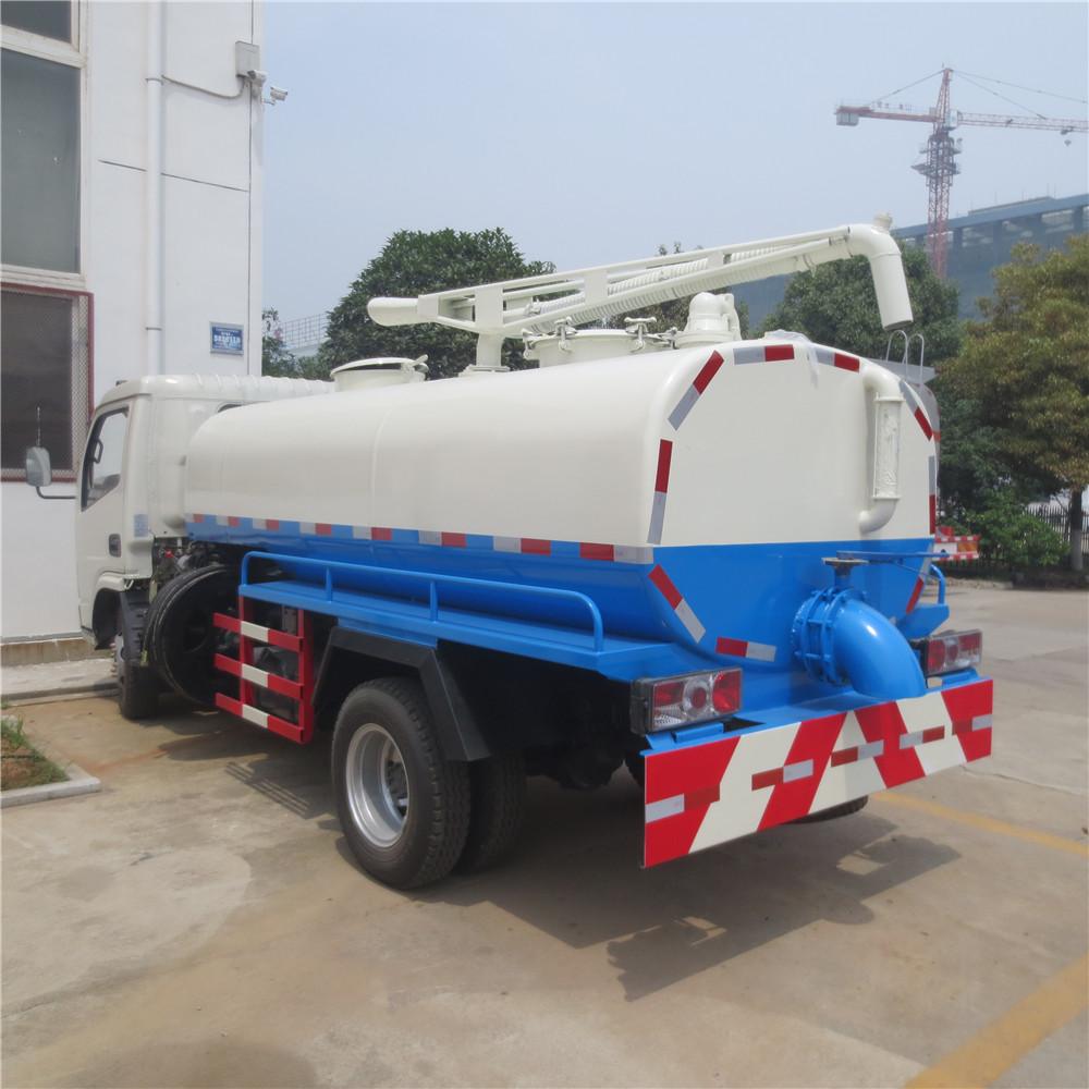 Dongfeng 4 Cbm Fecal Suction Truck, Vacuum Suction Cleaning Truck