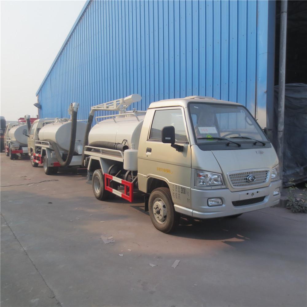 Forland Mini Fecal Suction Truck, Vacuum Suction Cleaning Truck