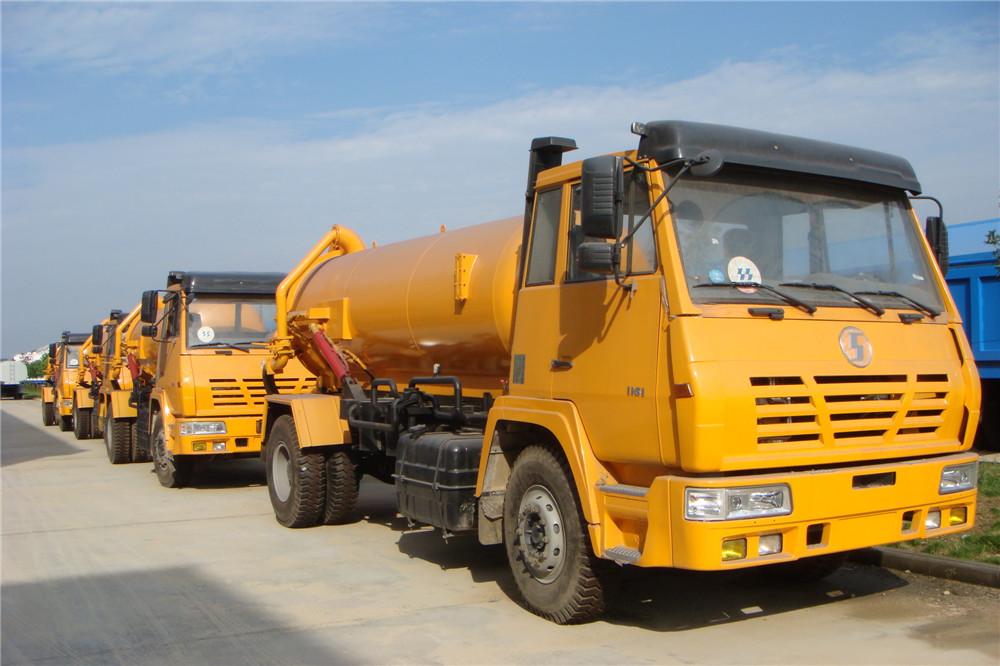 shacman sewage suction truck