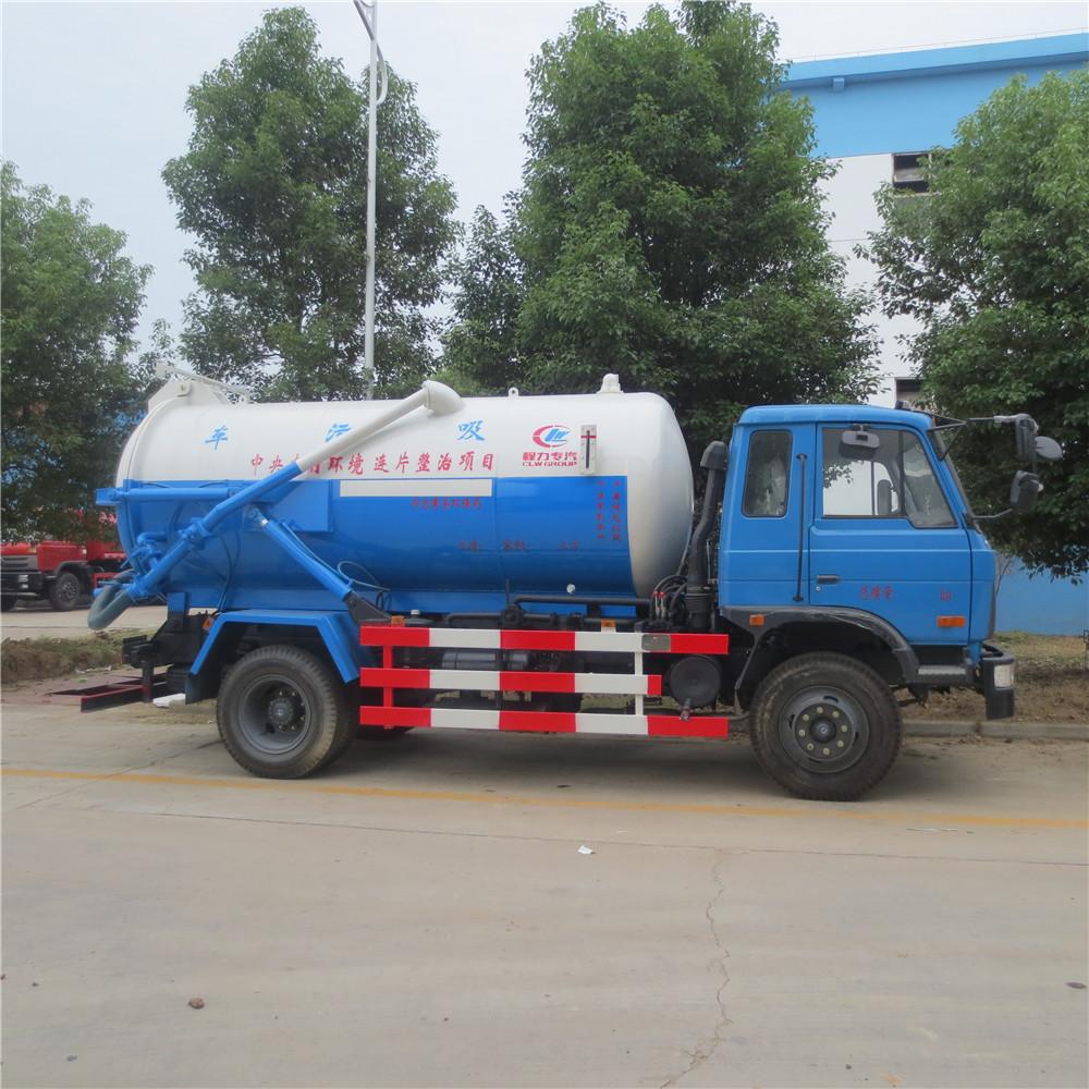 Dongfeng 10 cbm sewage tanker truck