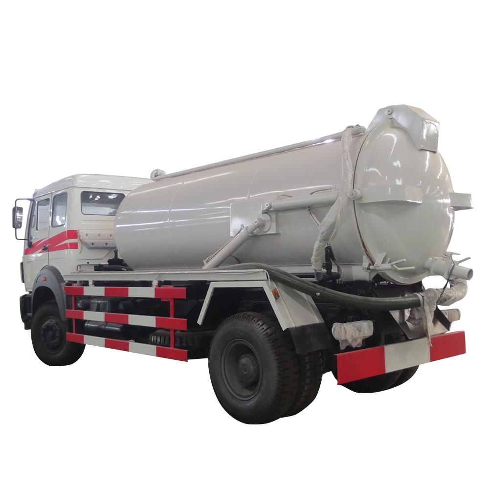 sewage suction truck