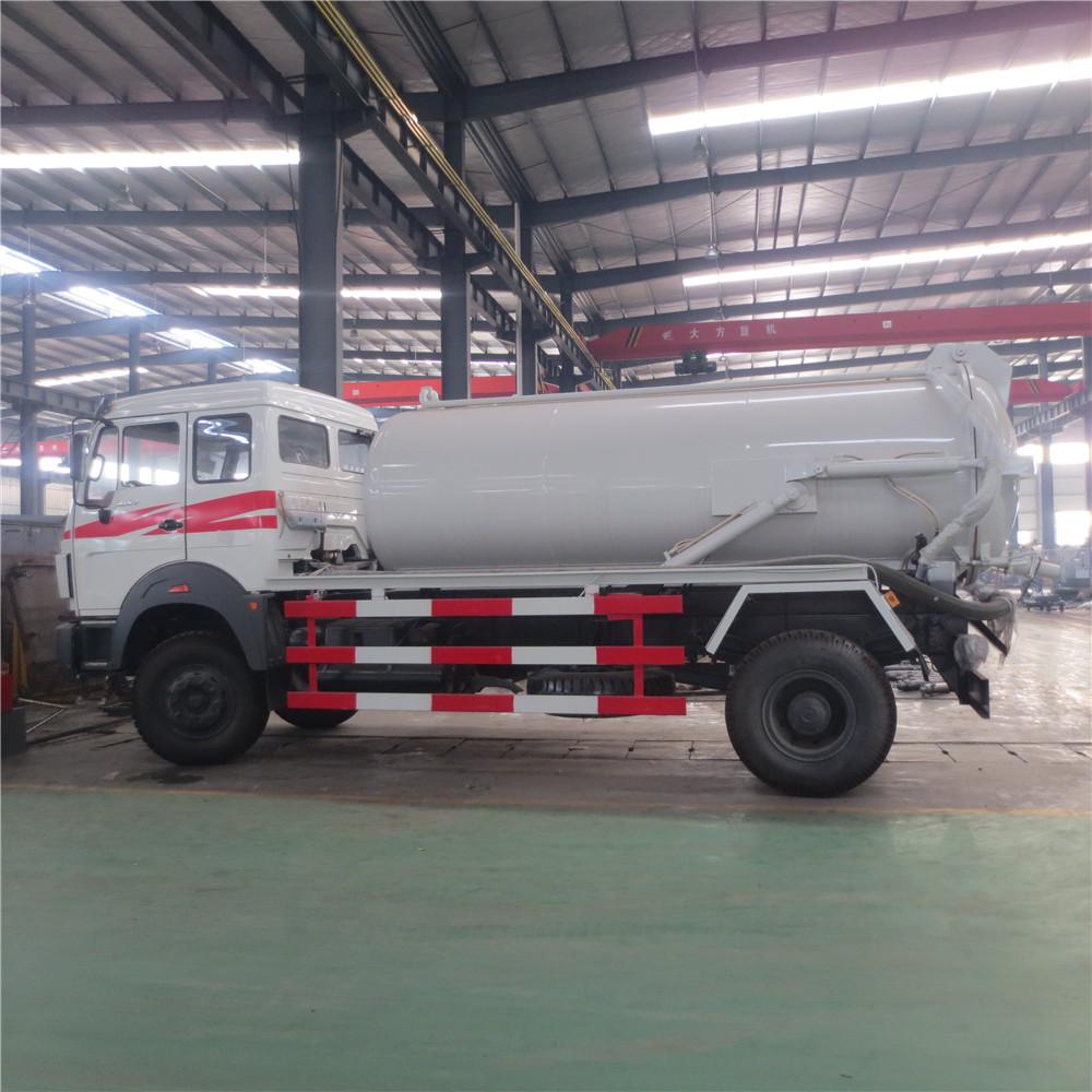 10 cbm sewage suction truck