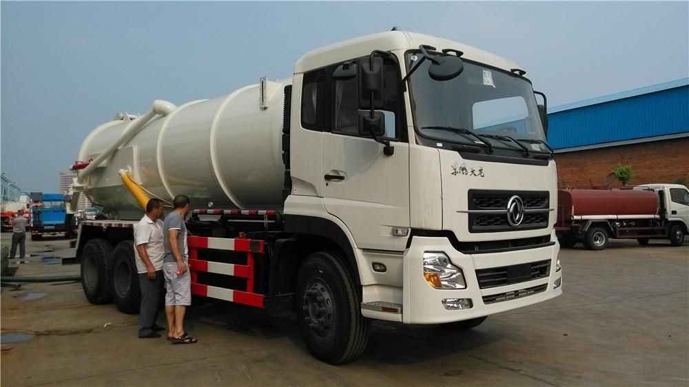 10 Wheel Vacuum Suction Truck, Vacuum Suction Cleaning Truck