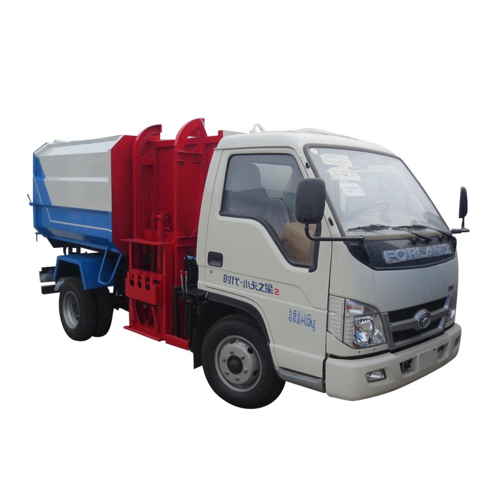 side lift garbage truck