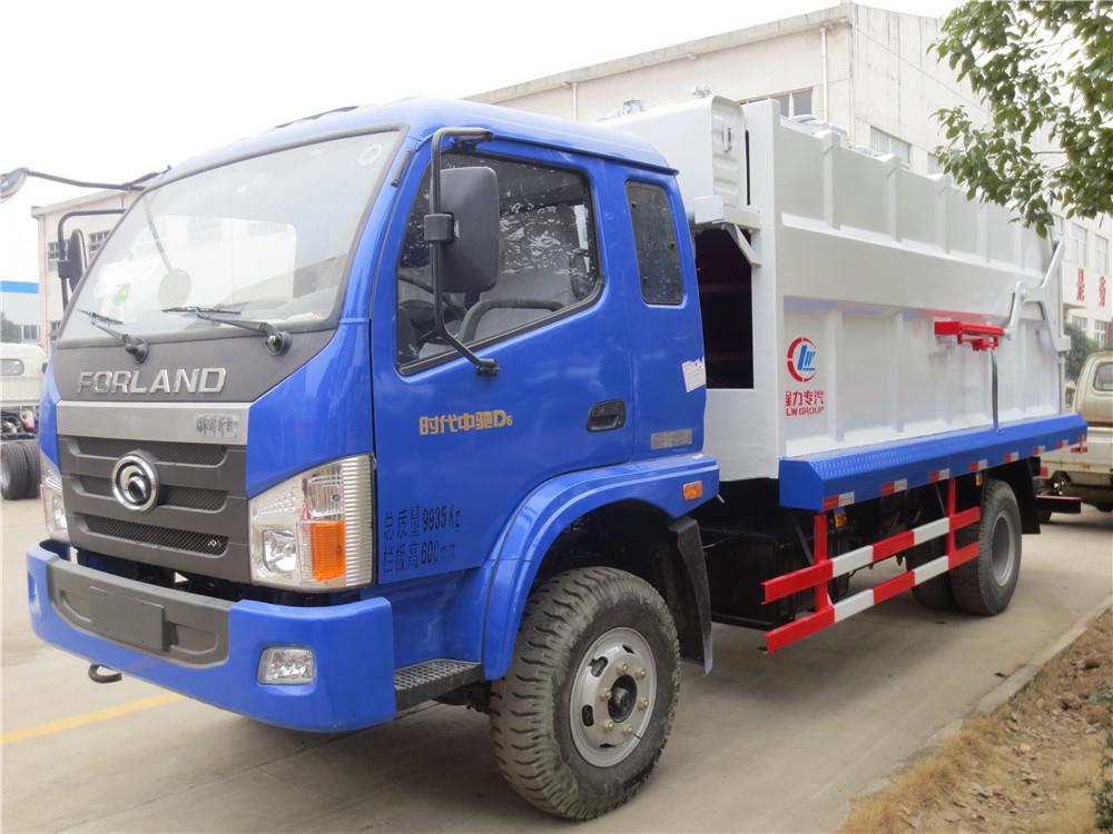 6 m3 self-loading garbage truck