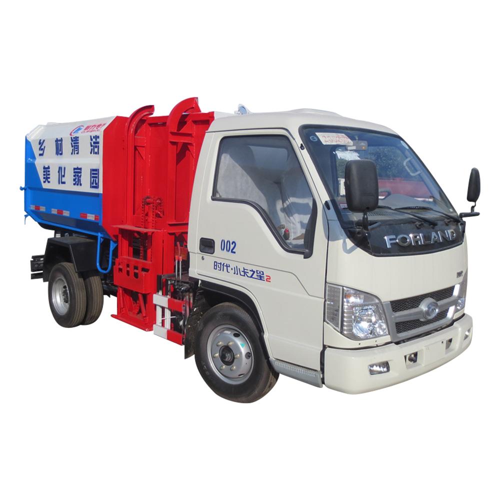 small garbage truck