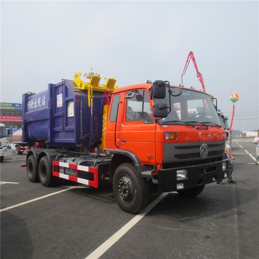 Dongfeng 16 Cbm Roll Off Garbage Truck, Garbage Truck