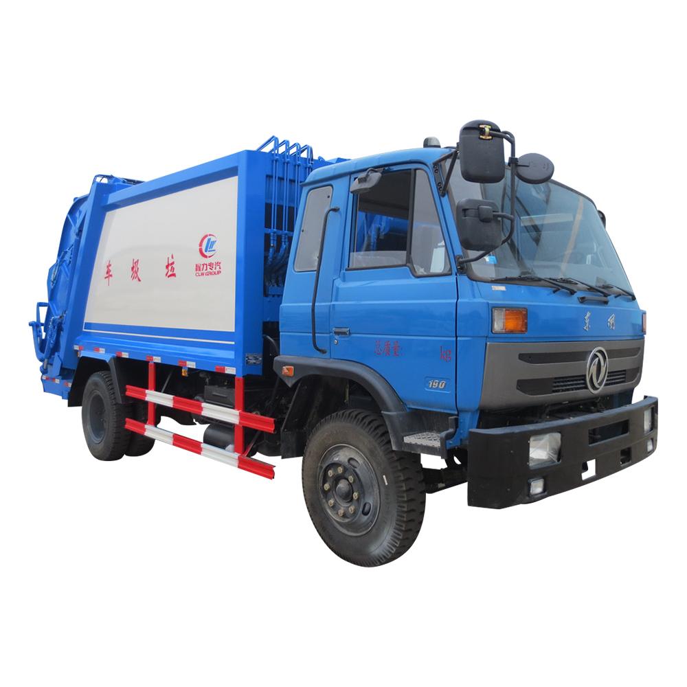 10 m3 garbage compactor truck