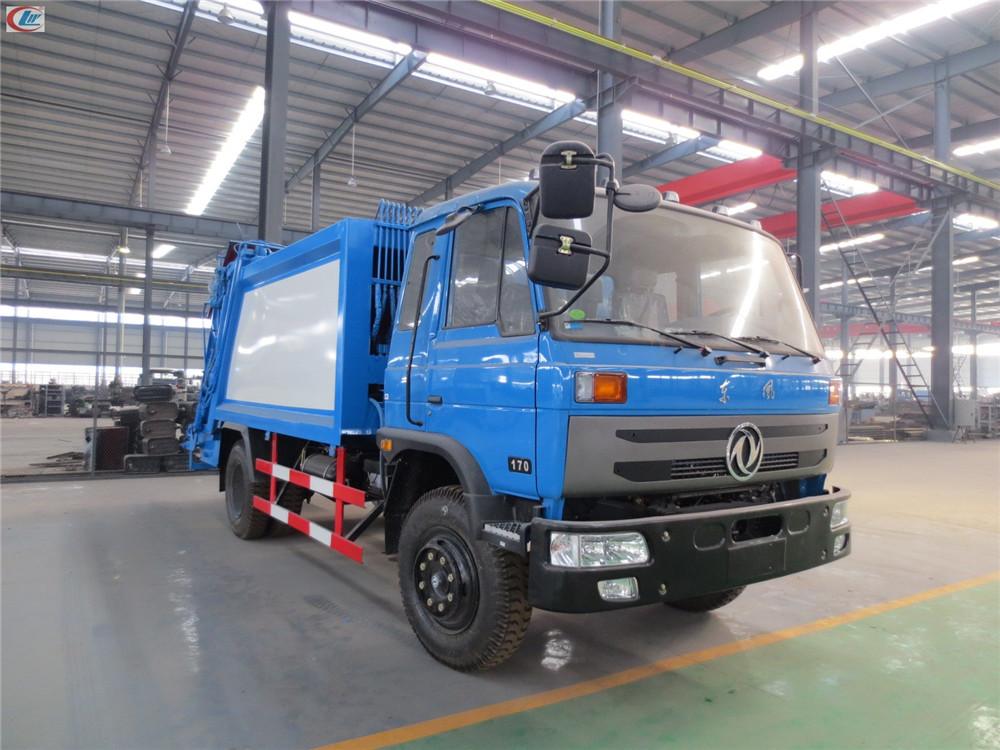 dongfeng 10 m3 garbage compactor truck