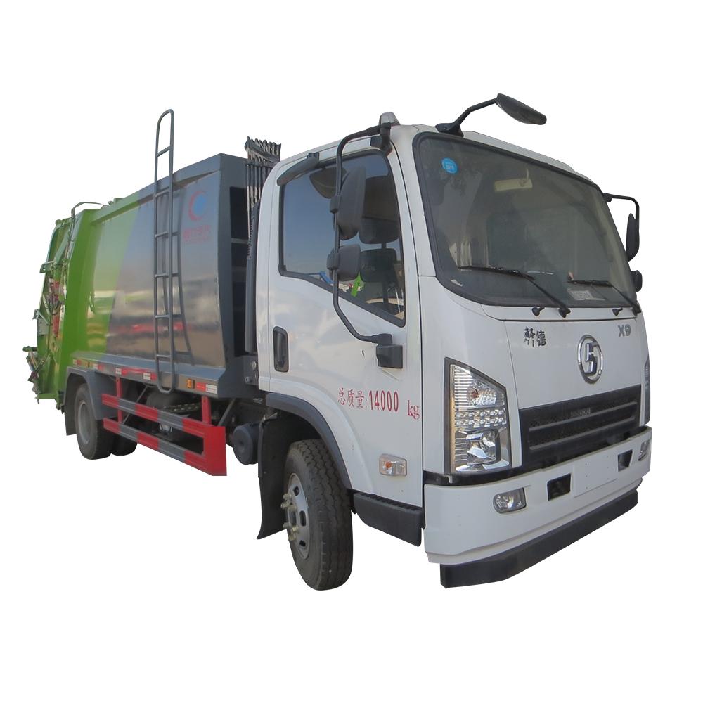 10 ton garbage compactor truck