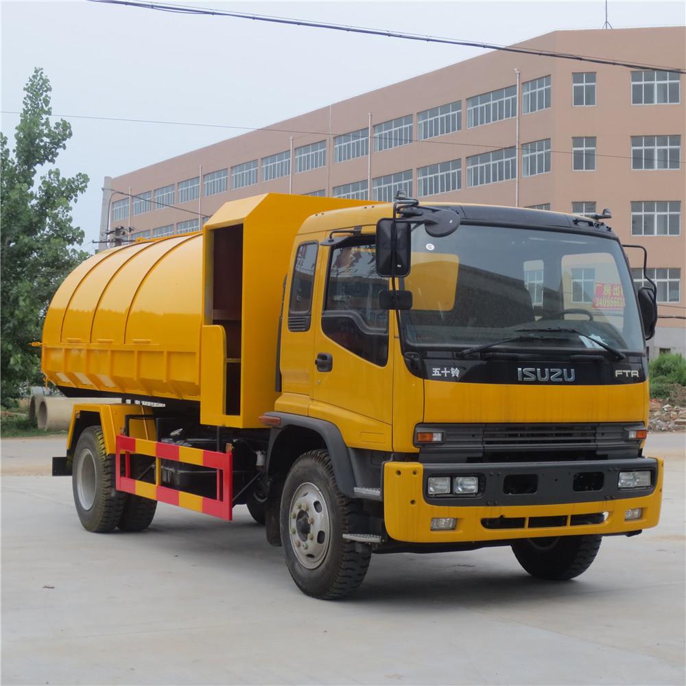 8 M3 Garbage Container Truck, Garbage Truck