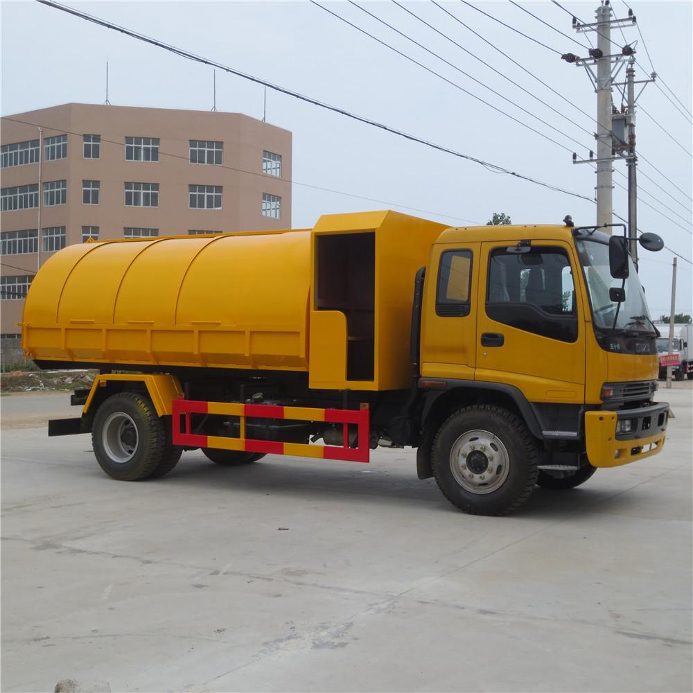 8 M3 Garbage Container Truck, Garbage Truck