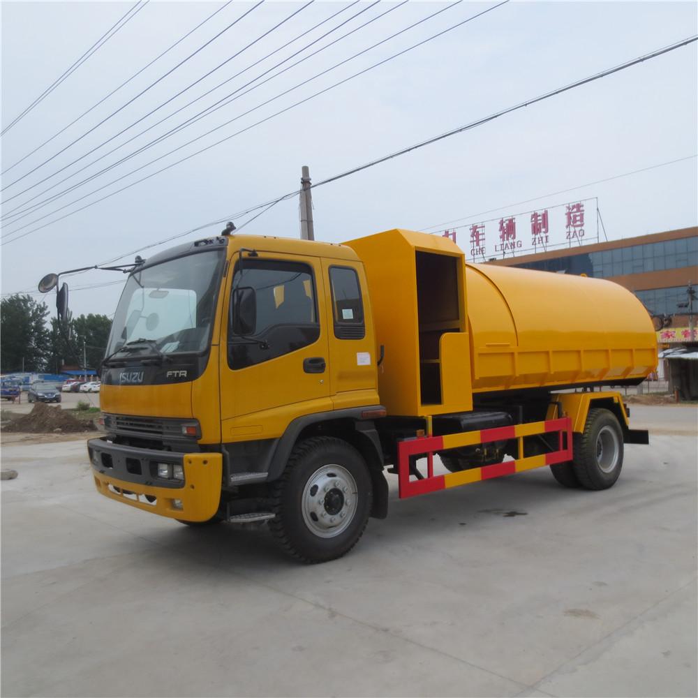 8 M3 Garbage Container Truck, Garbage Truck