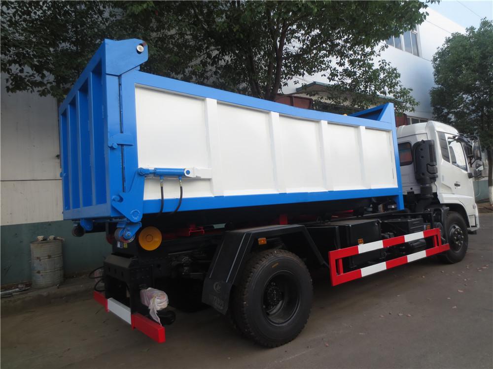 6 Wheel Roll Off Container Garbage Truck, Garbage Truck