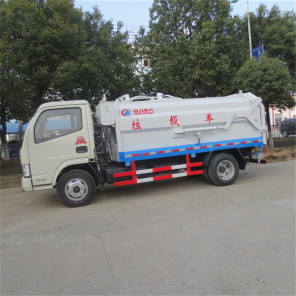 Dongfeng 6 Cbm Garbage Collection Vehicle, Garbage Truck