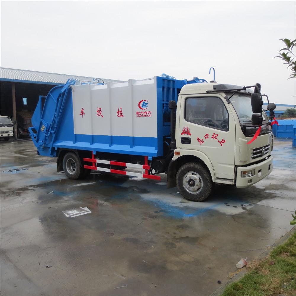 Dongfeng Self-loading Garbage Can Truck, Garbage Truck