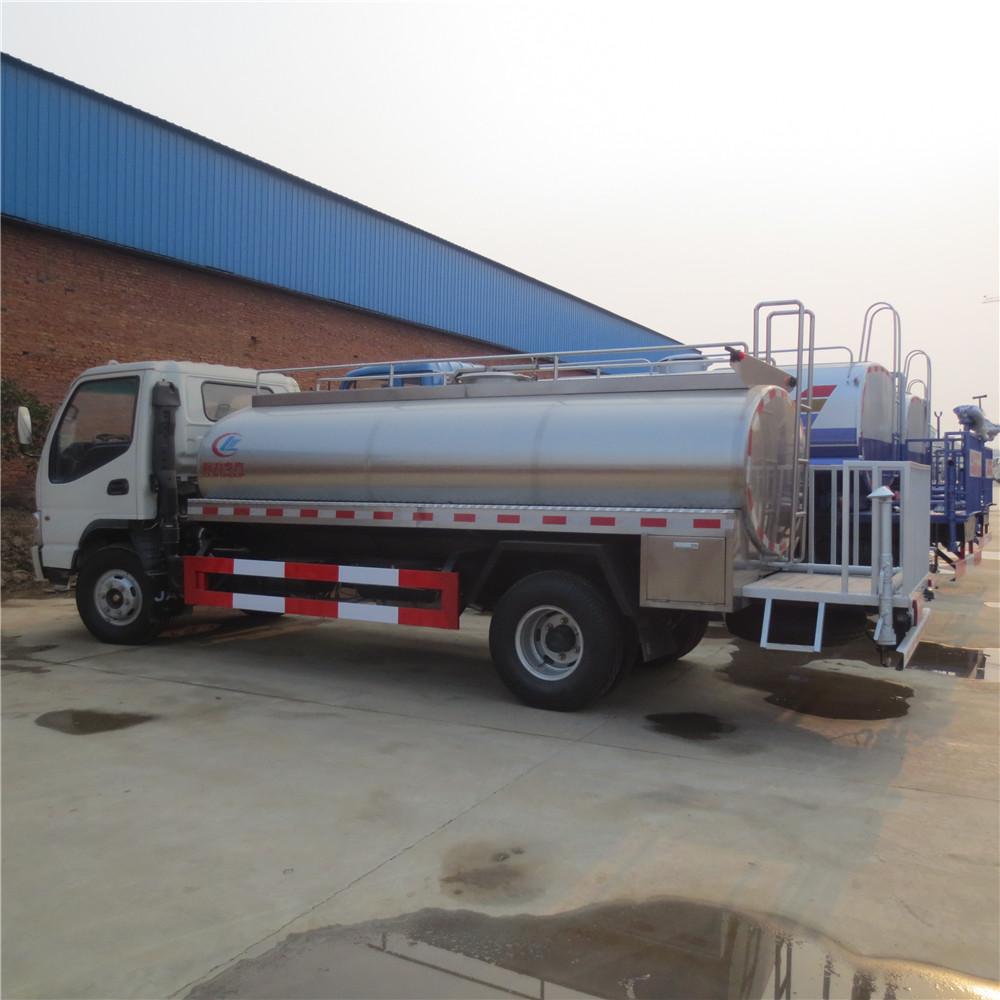 Jac 5 Cbm Stainless Steel Drinking Water Tank, Water Truck