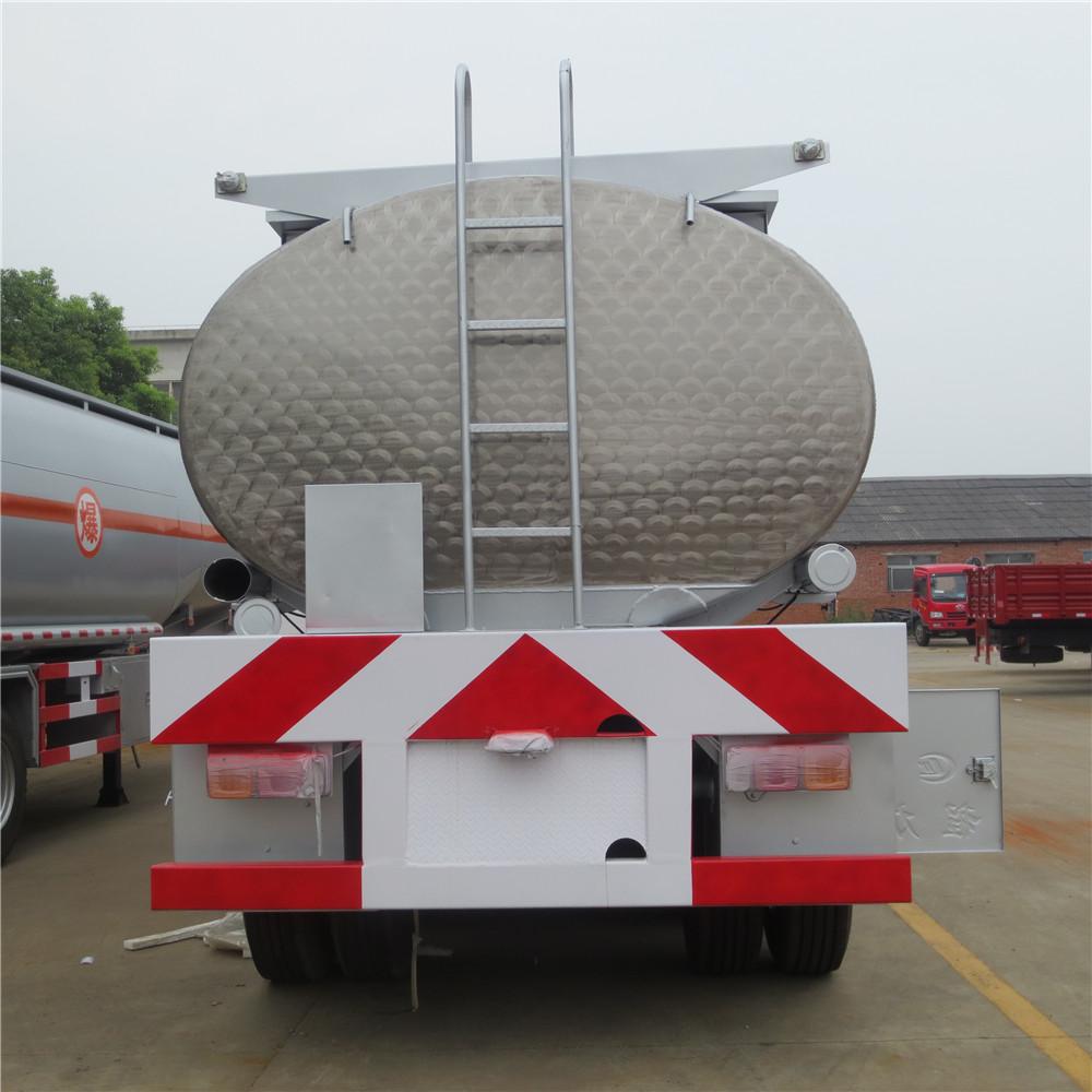 55 Cbm Aluminum Alloy Oil Tanker Semi Trailer, Fuel Tanker