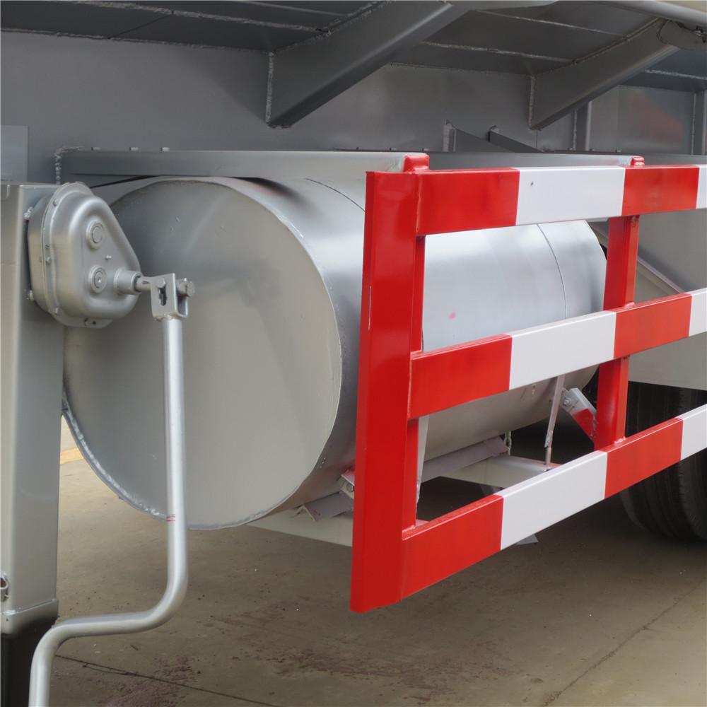 55 Cbm Aluminum Alloy Oil Tanker Semi Trailer, Fuel Tanker