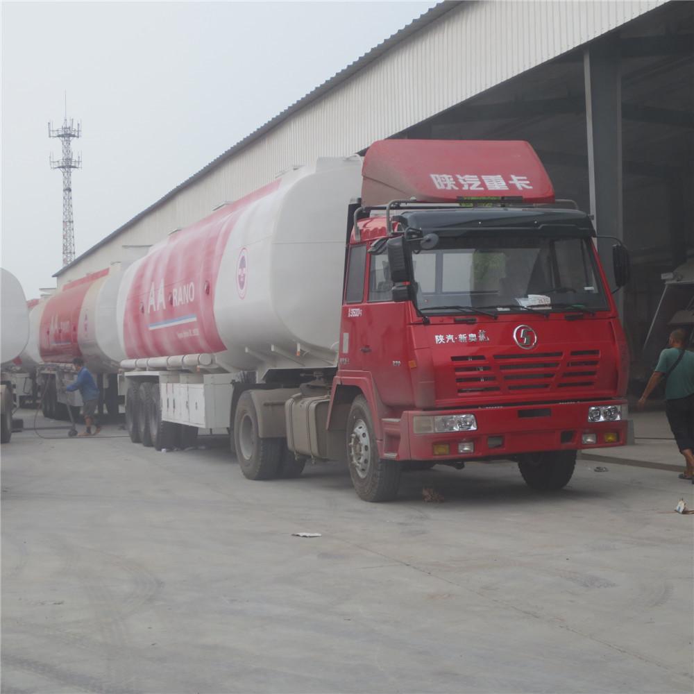 3 axle oil tank transport semi trailer